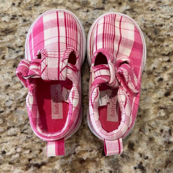 VINTAGE BABY GAP CANVAS sneakers Toddler size 6 - Picture 13 of 17